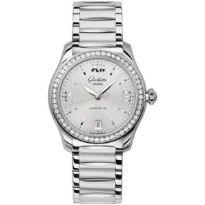 Glashutte Serenade Silver Dial Watch