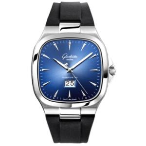 Glashutte Seventies Blue Dial Automatic Watch