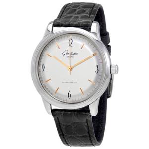 Glashutte Sixties Automatic Silver Dial Watch