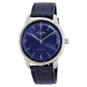 Glashutte Sixties Blue Dial Watch