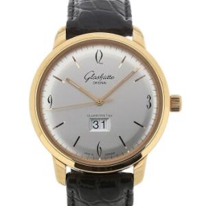 Glashutte Sixties Panorama Silver Dial Watch