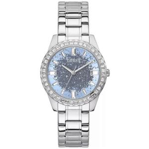 Glitter Burst Quartz Blue Dial Watch GW0405L1