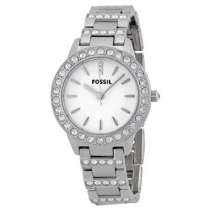 Glitz White Dial Stainless Steel Watch ES2362
