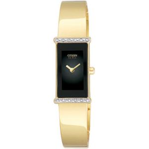 GoldTone Diamond Silhouette Watch EG249253E