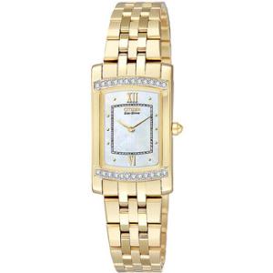 GoldTone Stiletto Diamond Watch EG312257D