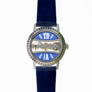 Golden Bridge Round 39 Hand Wind Diamond Watch B11303852