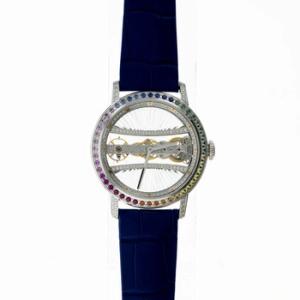 Golden Bridge Round Hand Wind Diamond Watch B11303404