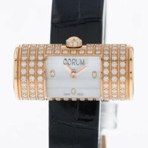Golden Tube Quartz Diamond Silver Dial Watch V13700970