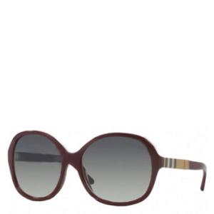 Gradient Grey Round Sunglasses BE4178 340311