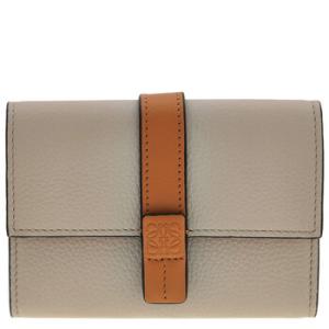 Grained Calfskin Small Vertical Wallet