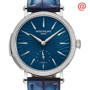 Grand Complications Hand Wind Diamond Blue Dial Watch 7040250G001