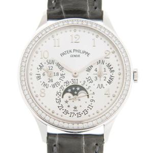 Grand Complications Perpetual Automatic Diamond White Dial Watch 7140G001
