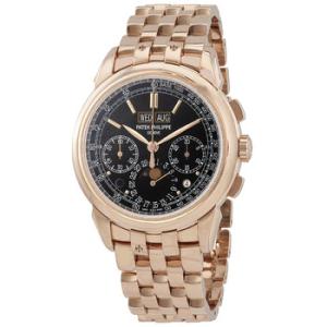 Grand Complications Perpetual Chronograph Black Dial Watch 52701R001