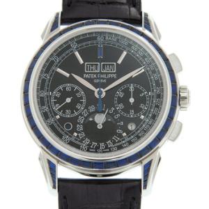 Grand Complications Perpetual Chronograph Hand Wind Diamond Black Dial Watch 527111P001