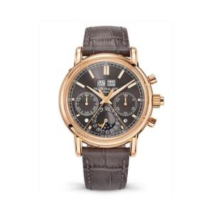 Grand Complications Perpetual Chronograph Hand Wind Grey Dial Watch 5204R011