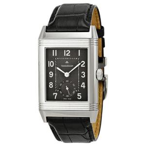 Grande Reverso 976 Black Dial Leather Watch Q3738470