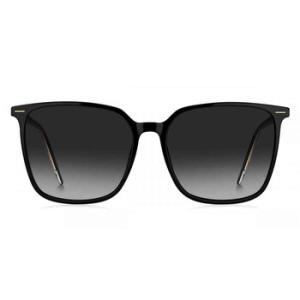 Gray Shaded Square Sunglasses BOSS 1523S 08079O