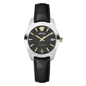 Greca Classic Automatic Black Dial Watch VESCA0124
