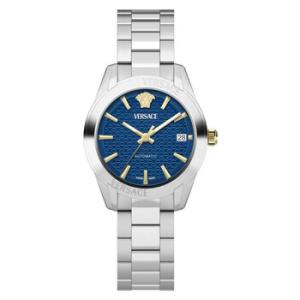 Greca Classic Automatic Blue Dial Watch VESCA0224
