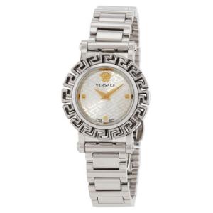 Greca Glam Quartz Silver Dial Watch VE2Q00322