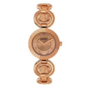 Greca Jewel Quartz Rose Gold Dial Watch VEWCA0424