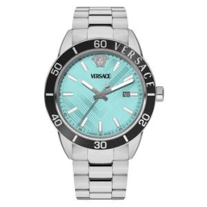 Greca Urban Quartz Turquoise Dial Watch VEYCA0324