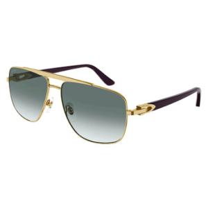 Green Gradient Navigator Sunglasses CT0365S 003