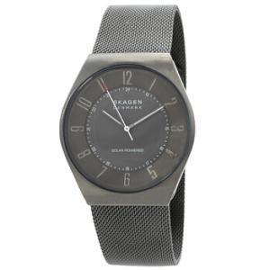Grenen Charcoal Dial Watch SKW6836