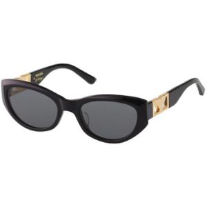 Grey Cat Eye Sunglasses VVCA08 BLK