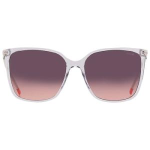Grey Gradient Fuchsia Square Sunglasses HG 1275S 0KB7FF