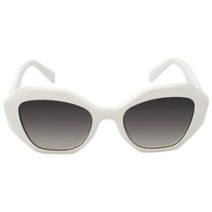 Grey Gradient Geometric Sunglasses PR 16WS 142130
