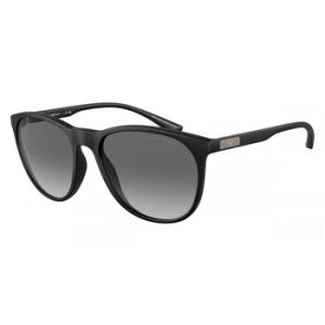 Grey Gradient Oval Sunglasses EA4210F 500111