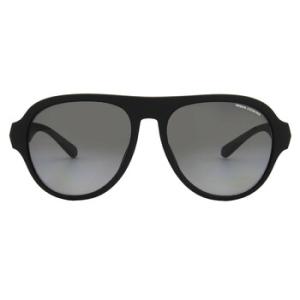 Grey Gradient Pilot Sunglasses AX4126SU 8078T3