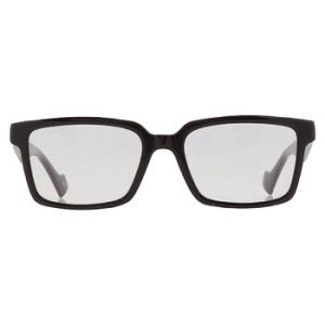 Grey Logo ClipOn Rectangular Sunglasses GG1543S 001