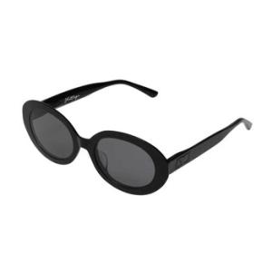 Grey Oval Sunglasses VVCA10 MBLK