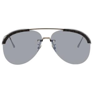 Grey Pilot Sunglasses BV0242S 001