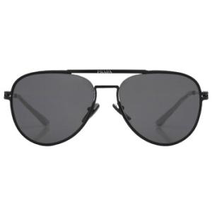 Grey Pilot Sunglasses PR 54ZS 1BO5S0