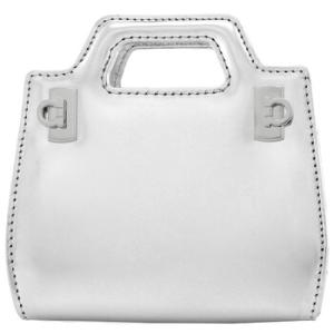 Grey Wanda Micro Crossbody Bag