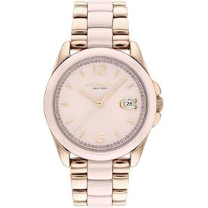 Greyson Quartz Pink Dial Watch