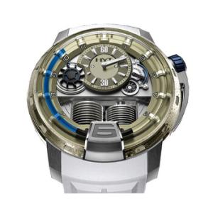 H1 Sand Barth White Rubber Watch 148NS11BFRB