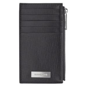 Hammered Calfskin Credit Card Holder