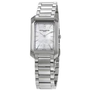 Hampton Quartz Diamond White Mother of Pearl Dial Watch