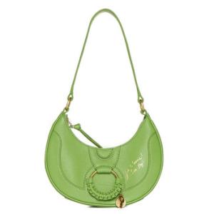 Hana HalfMoon Leather Shoulder Bag