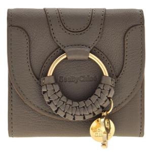 Hana Square Leather Compact Wallet