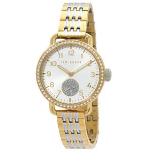 Hannah Quartz Crystal Silver Dial Watch BKPHHF106