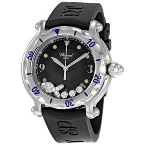 Happy Beach Diamond Fish Steel Black Watch