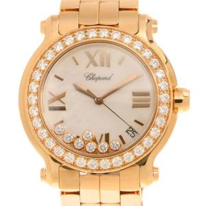 Happy Sport 18kt Rose Gold Watch