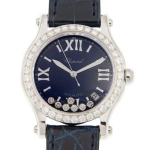 Happy Sport Automatic Diamond Blue Dial Watch