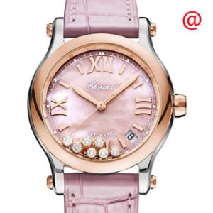 Happy Sport Automatic Pink Dial Watch 278559