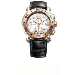 Happy Sport Chrono Rose Gold Watch